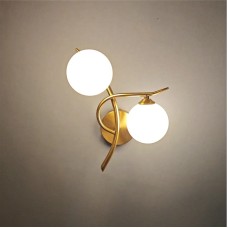 OasisLamp Modern Metal LED Wall Light, Slim and Elegant Indoor Light Fixture for Bedrooms and Hallways - Adjustable Brightness