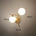 OasisLamp Modern Metal LED Wall Light, Slim and Elegant Indoor Light Fixture for Bedrooms and Hallways - Adjustable Brightness